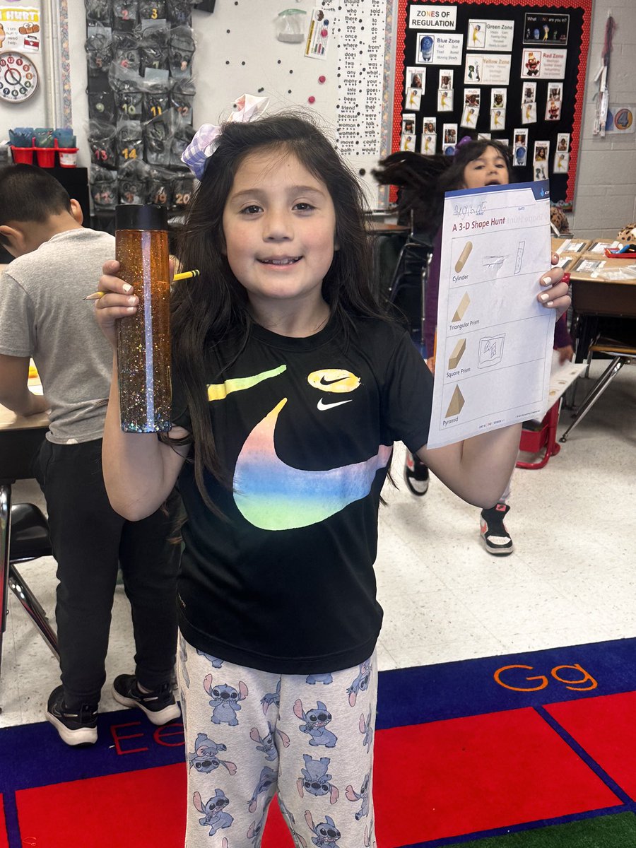 Armstrong_HSD's tweet photo. Exciting day in Room 14! Our first graders embarked on a thrilling shape hunt, diving into the world of geometry. ๐๐ #GeometryExplorers #LearningIsFun #TheSTRONG ๐ช๐ฝ https://t.co/hEVLca6nxq