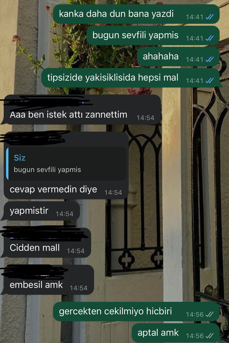 AHAHHAAHA bizim nefret sakasız gercek