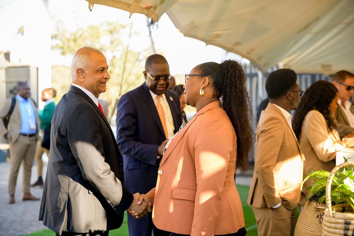 NIEConference's tweet photo. Day 1 of #NIEC2024 is underway, themed ‘Reimagine Resource-Rich Namibia: Turning Possibilities into Prosperity,‘ this influential event brings the energy industry together to foster industry growth and position Namibia as a prime investment destination. https://t.co/YNz16zw1to