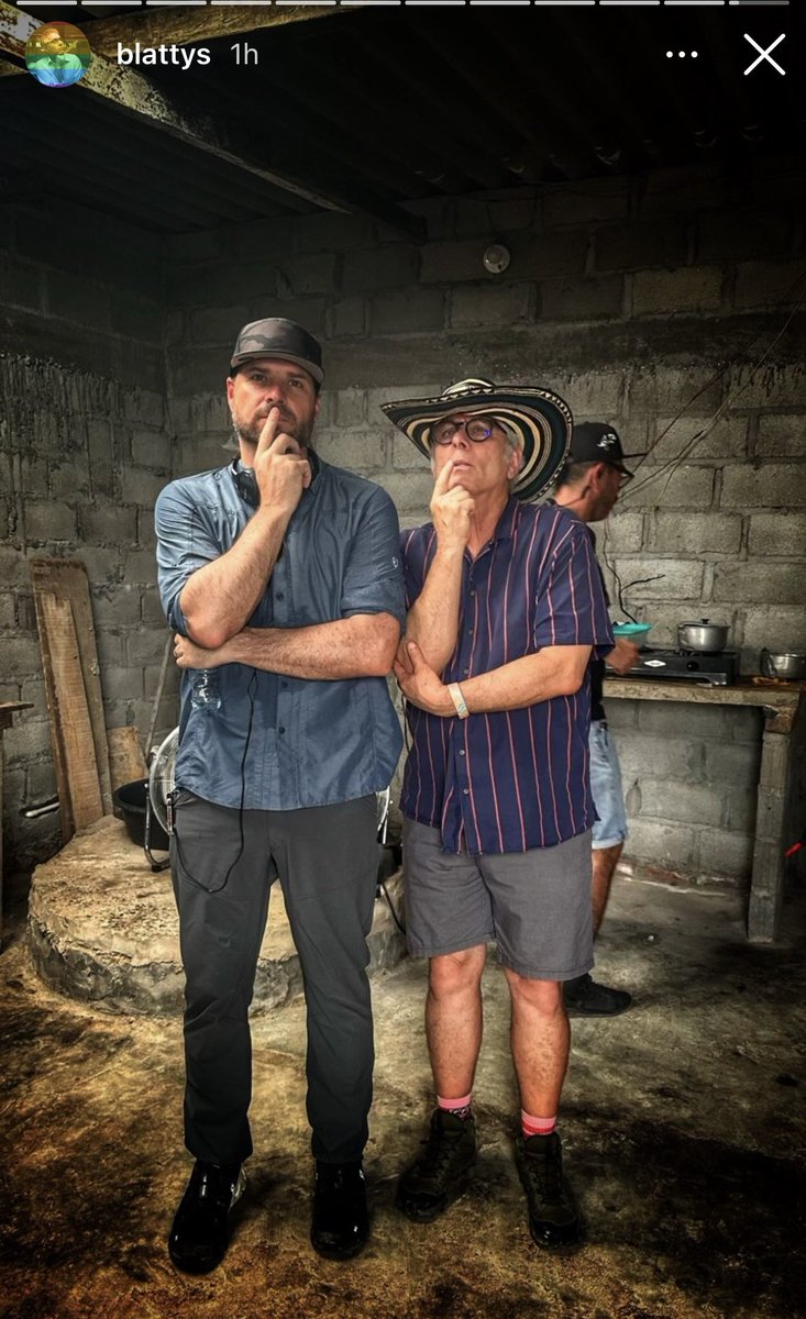 #davidboreanaz , director Ruben Garcia, & show runner Spencer Hudnut spotted on day 1 of filming of #SEALteam in Columbia. 

(Stewart Blattys IG)