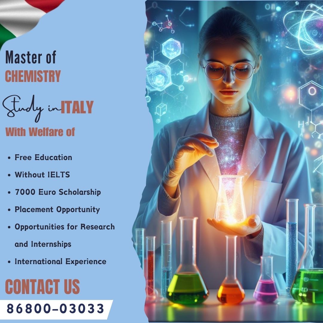 abroadedu333's tweet photo. "Unveiling the Alchemy of Science amidst Italy's Cultural Canvas: Study Chemistry and Embrace the Magic of Discovery"
FREE EDUCATION /-
Part Time Job Available
For More Information
Contact us : +91 86087 77070
#studyabroad #studyoverseas #studyabroadcounsultans #overseaseducation https://t.co/k6qjFPff4Z