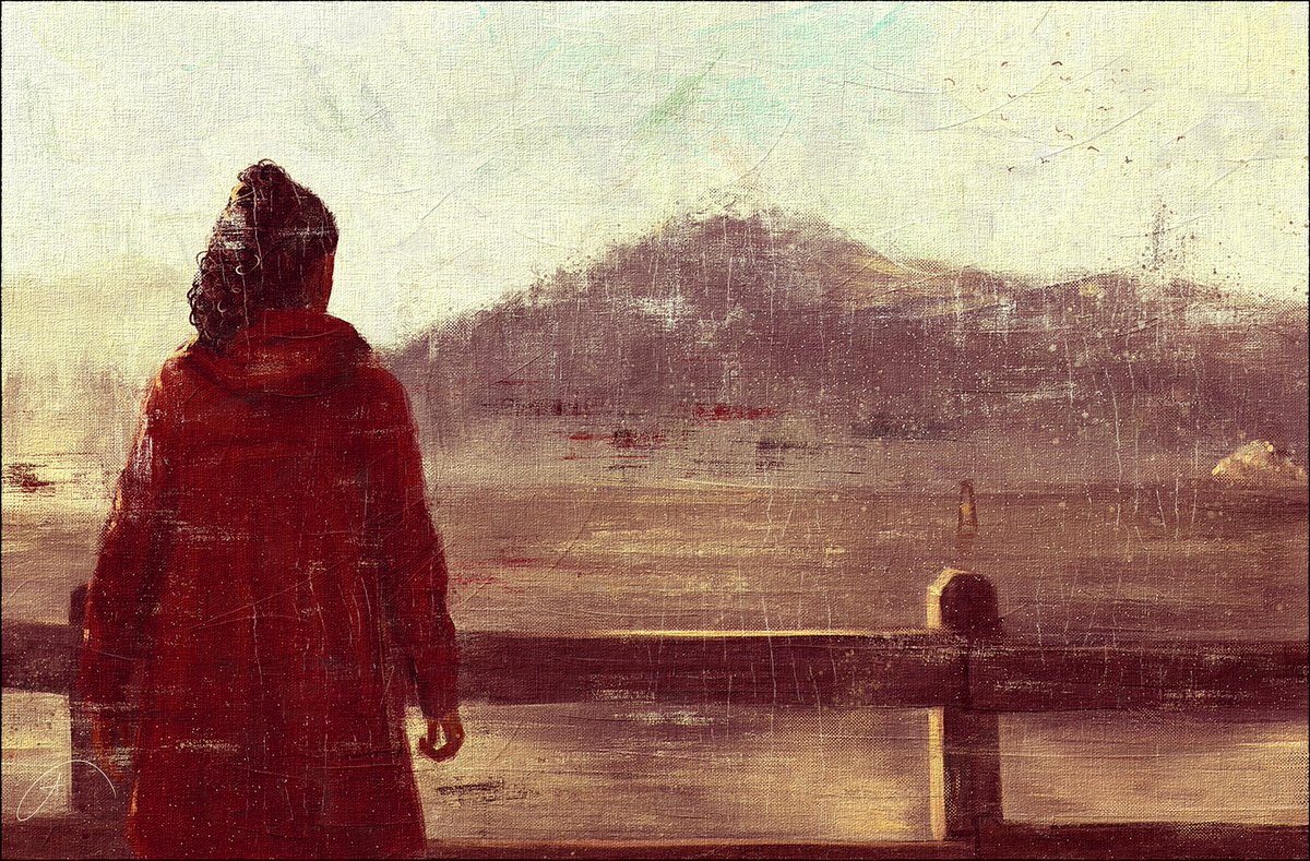 That feeling when you fall in love with a game so much you keep coming back to it over and over again, until somehow, somewhere along the way, it starts feeling like home #sketch #illustration #alanwake2fanart #sagaanderson