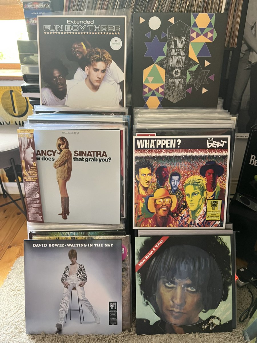 Just getting round to listening to Saturday’s lot from RSD 24. Not everyone is a fan of Record Store Day but it is a huge day for local record shops. Thanks to @MusicZoneDV for these.