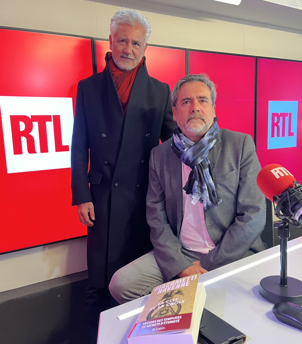 #Replay @LVT_RTL : @antoine_marcas sur les traces de Napoléon, la nouvelle enquête du duo Giacometti-Ravenne aux @editionsLattes. ➡️ rtl.fr/programmes/lai…