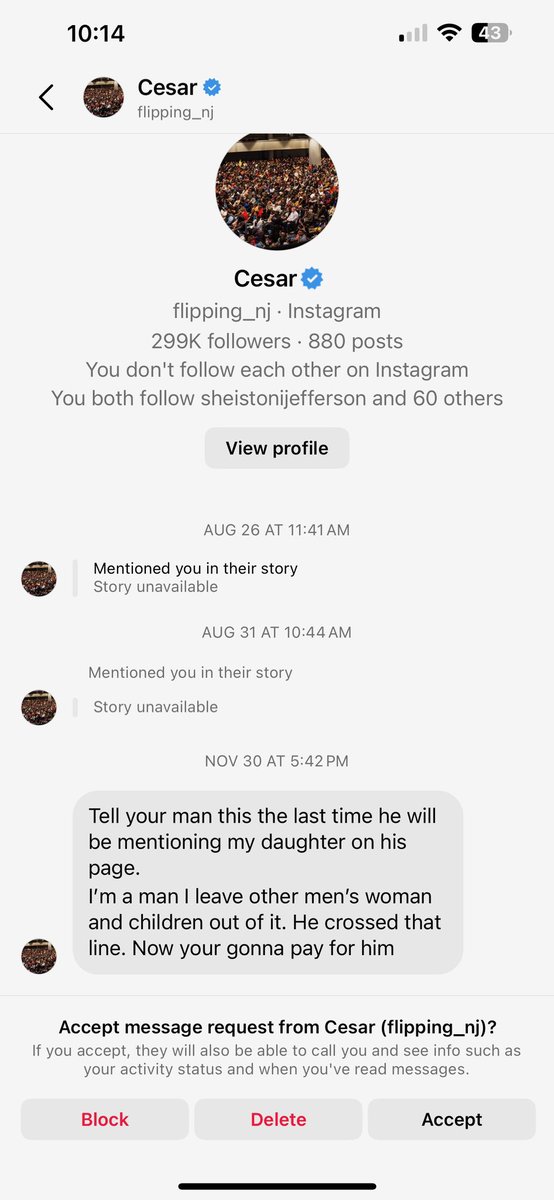 tonythecloser_'s tweet photo. Cesar Pina the fat convicted felon who scammed 100 million with DJ Envy’s help sent my girl a threat! Witness intimidation attempt. 
#RealEstateRico https://t.co/m0g3D0hYU1