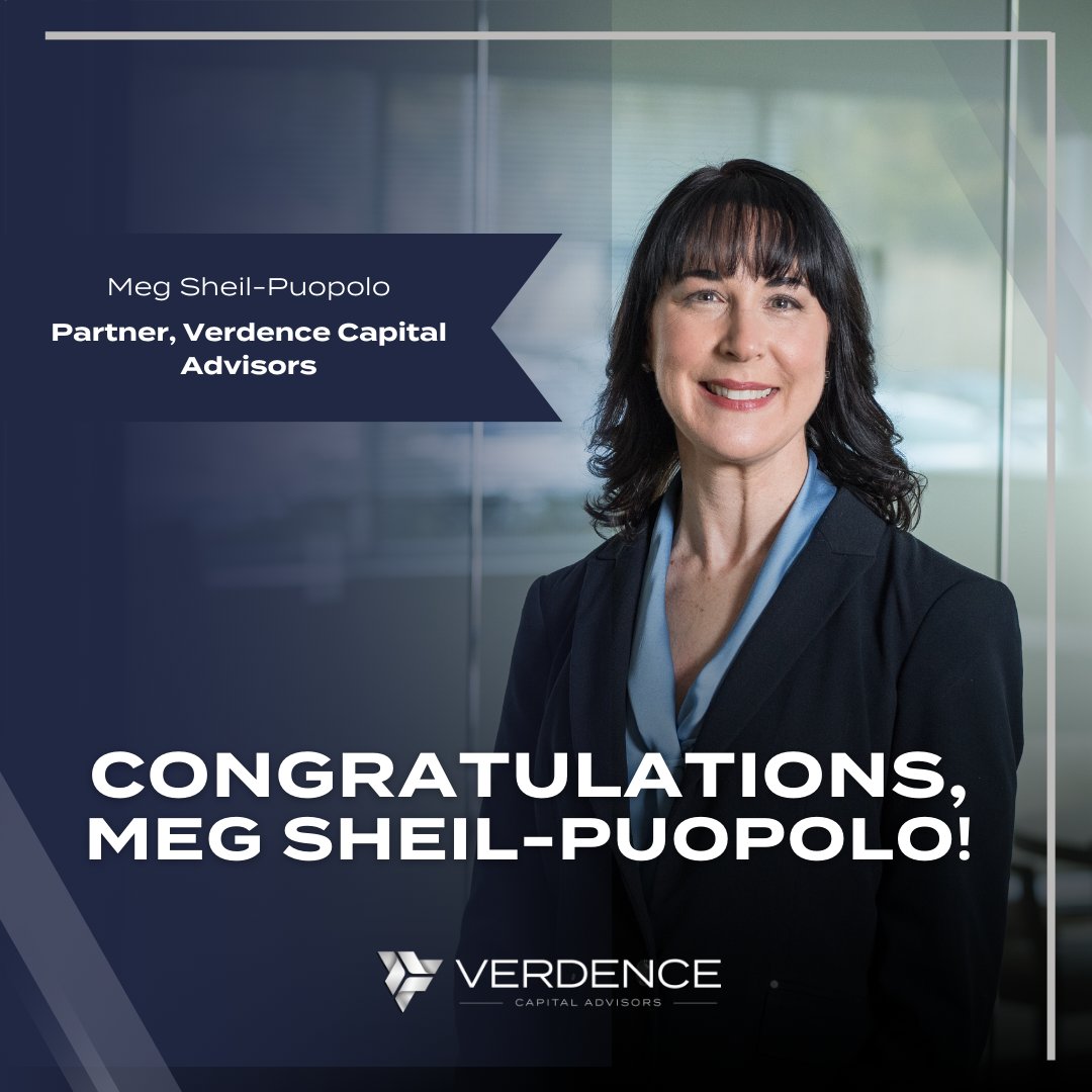 verdence's tweet photo. We're thrilled to share that Meg Sheil-Puopolo has been promoted to Partner at Verdence Capital Advisors! Please join us in congratulating Meg on this well-deserved achievement! π #FinancialAdvisors #NamedPartner #WealthManagement #Verdence https://t.co/6WdP3wNNgR