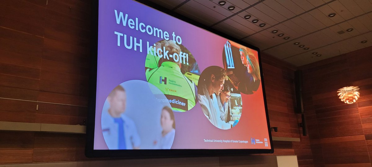 Yesterday, the TUH (Technical University Hospital) was launched with a Kick-off event 👏📷 Barbara M. Fischer @Rigshospitalet and @ardenkjaer, @DTU_HealthTech hosted the event together with Martin M. Rasmussen, Rigshospitalet. regionh.dk/tuh/Sider/defa…
@DTUtweet @RegionH #dkforsk