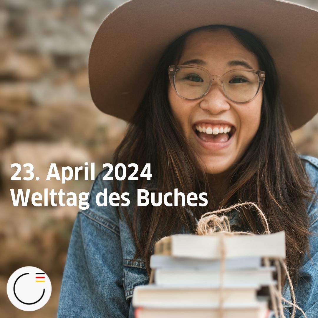 Today is World Book Day📚. What is your favorite German book or which book in #German would you recommend to other German learners? Browse the selection of books, magazines & movies for free in the Goethe-Institut's ELibrary! buff.ly/3SawuYG @gi_newyork #worldbookday