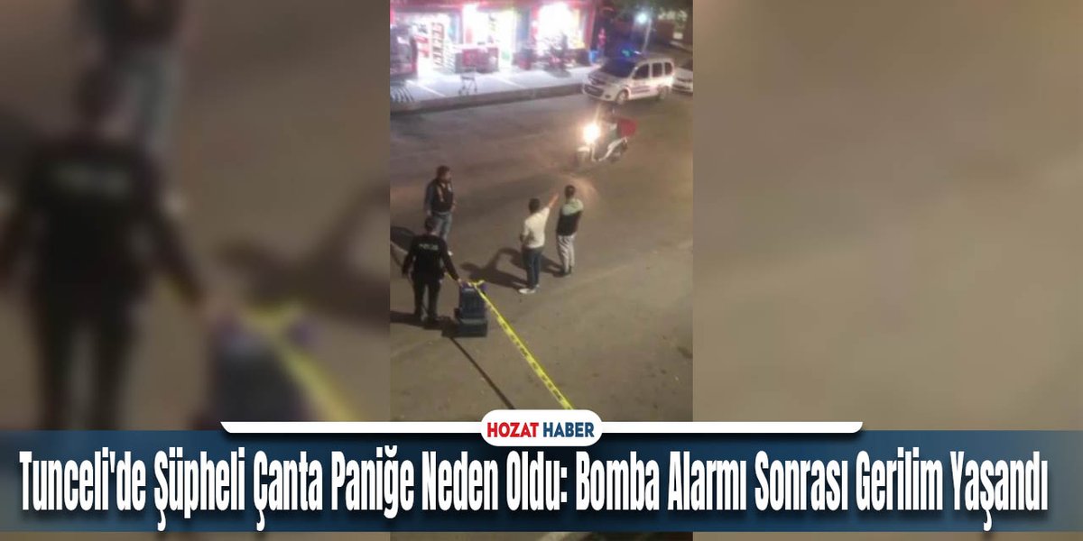 dersimgundem's tweet photo. Tunceli'de Şüpheli Çanta Paniğe Neden Oldu: Bomba Alarmı Sonrası Gerilim Yaşandı

📰Haber: https://t.co/OsOufxFGHC

#tunceli #dersim #tuncelivaliliği #tuncelibelediyesi #polis #tunceliilemniyetmüdürlüğü https://t.co/smmNAyaT7z