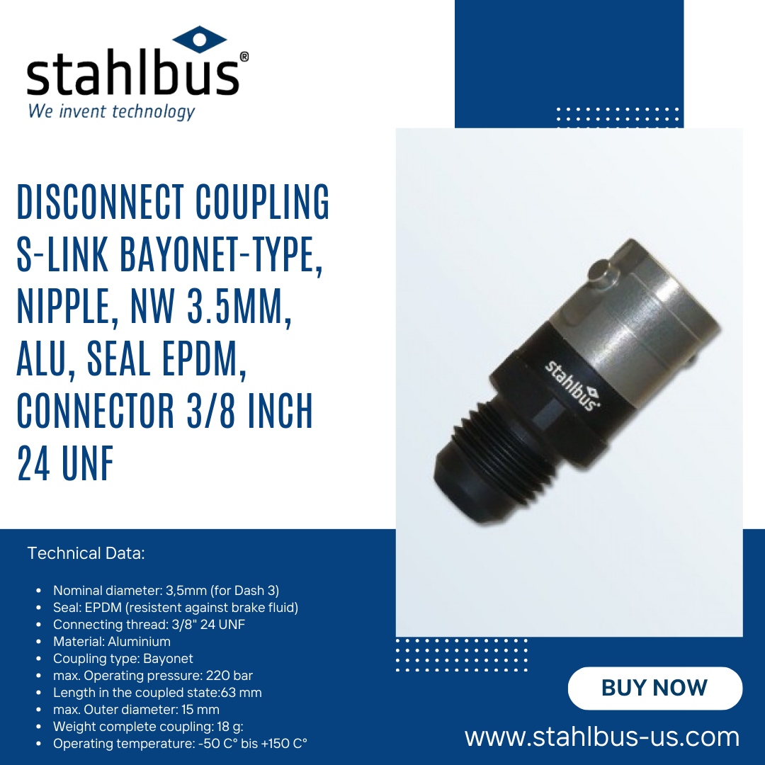 Rev up your racing experience with Stahlbus Disconnect Coupling!

Designed for maximum performance, our S-Link Bayonet-Type ensures tightness without spills or air infiltration.

Upgrade now for ultimate comfort and efficiency!

#brakes #betterbrakes #brakefluid #brakebleeding