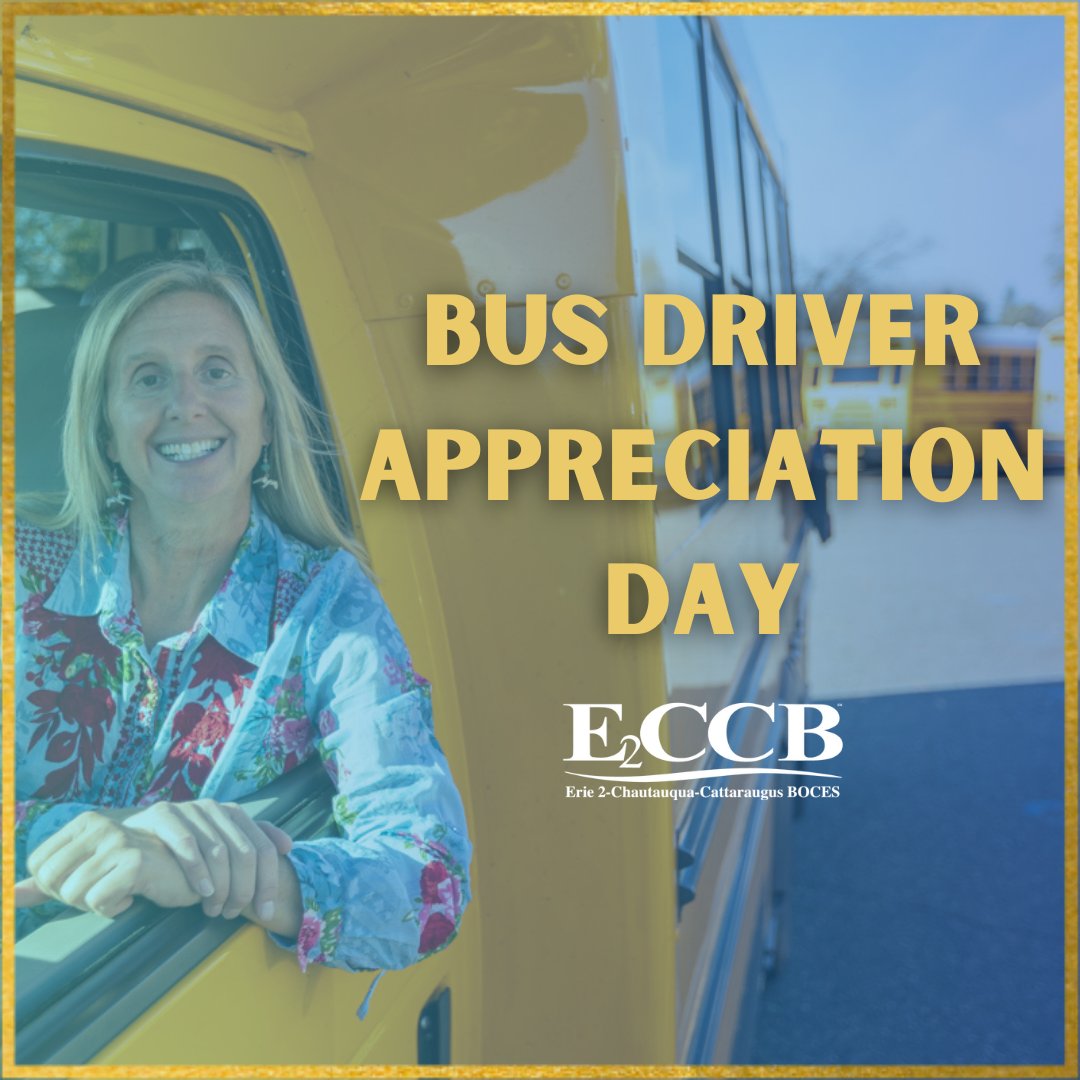 Today we’re acknowledging and celebrating the incredible heroes behind the wheel who safely get us to school or home every day. Thank you for everything you do for our students and staff!

#BOCES #OpportunityMakers