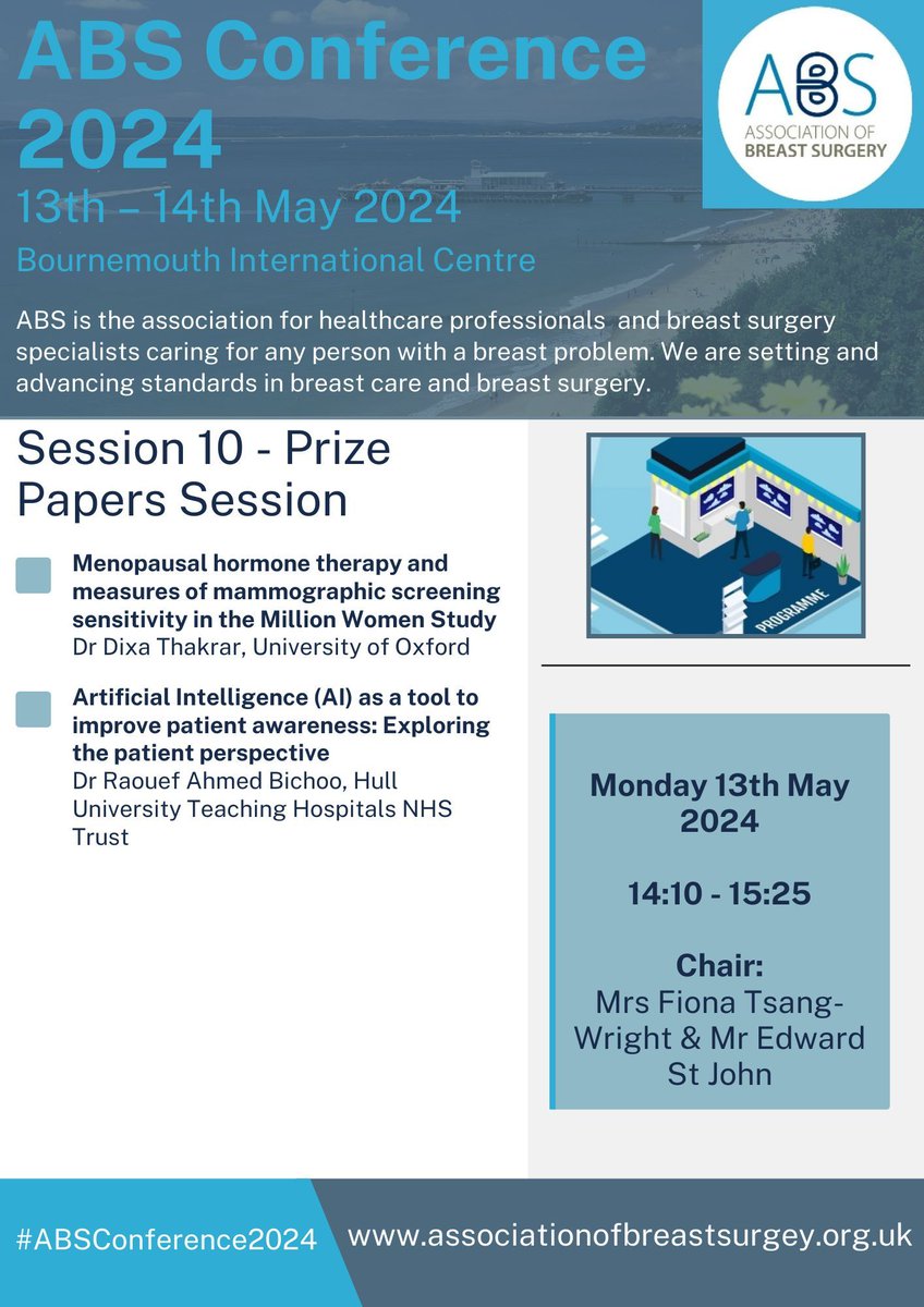 Session 10 of the #ABSConference2024 will be a look at our paper prizes. Registration closes on 3rd May. Book here buff.ly/3Tb64Yd