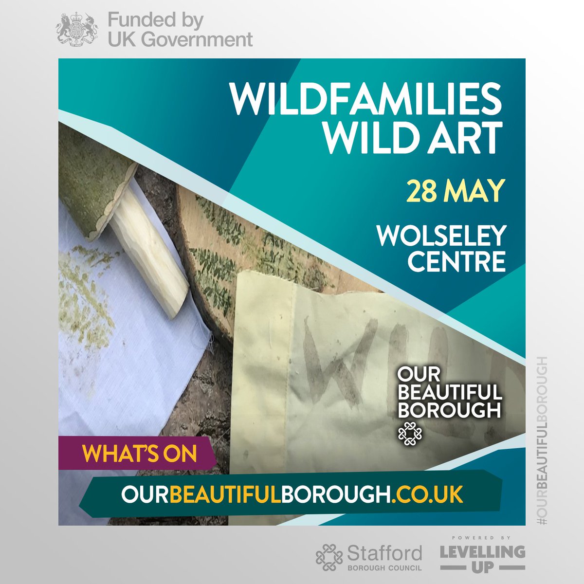 Feeling creative? Discover what nature can provide to make some amazing pieces of art! Come along and try a new adventure with @StaffsWildlife Trust. Explore the great outdoors with the Wildchild Team: tinyurl.com/5a9cxmfs #DaysOut #FamilyFun #OurBeautifulBorough