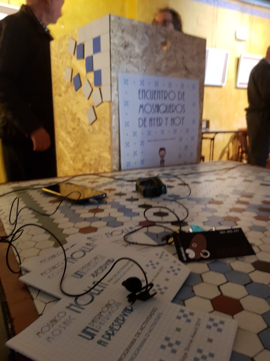 CIDCeN's tweet photo. Tenemos un gran recuerdo de tu padre cuando participó en #EuropeanHeritageStories dentro del proyecto "Mosaico Nolla, un legado a preservar".

Las grabaciones las tenemos guardadas (a falta de edición) con mucho cariño y con ganas de presentar las lecciones que compartió 💙 https://t.co/XtB7QyhTsj