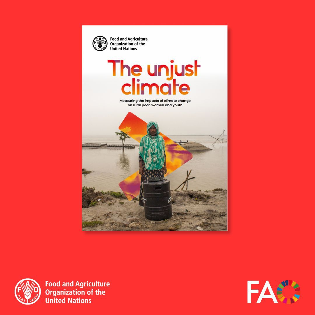 Imagine losing 34% of your income due to extreme weather because you are a woman & don't have the resources to adapt to #ClimateChange.

This is a reality the #UnjustClimate is exacerbating.

Let's forge a 🌎 where no one is left behind👉ow.ly/mwrm50QLx7V

#WorldBookDay