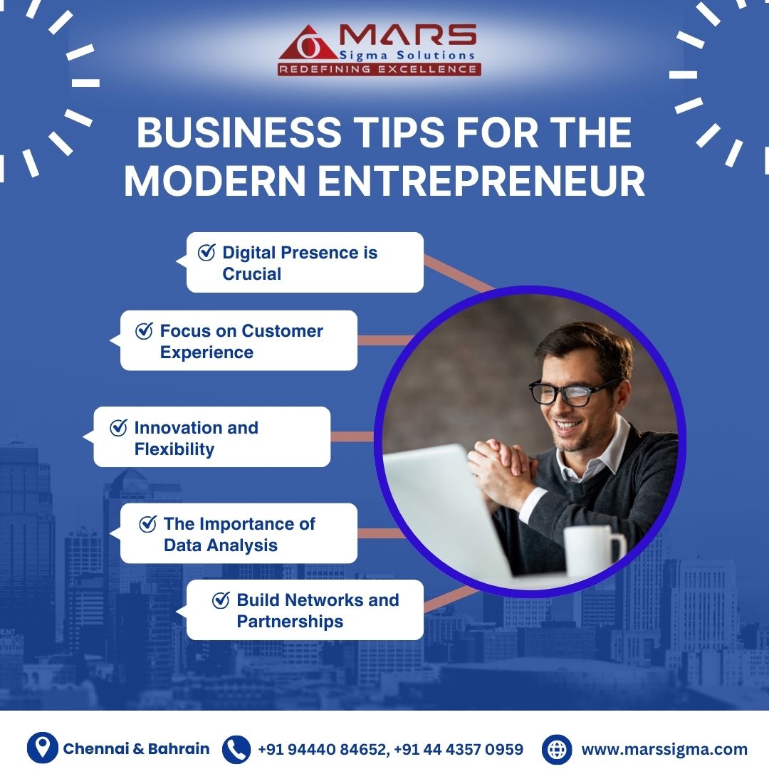 🚀 Up your business game with Mars Sigma Solution 📈💼 Modern Entrepreneurial Business Tips! 💡 Are you prepared to advance? Go to the link in the bio! #businesssavvy #entrepreneur
Contact us:
Mob: +91 9444084652
Web: marssigma.com
Mail: info@marssigma.com