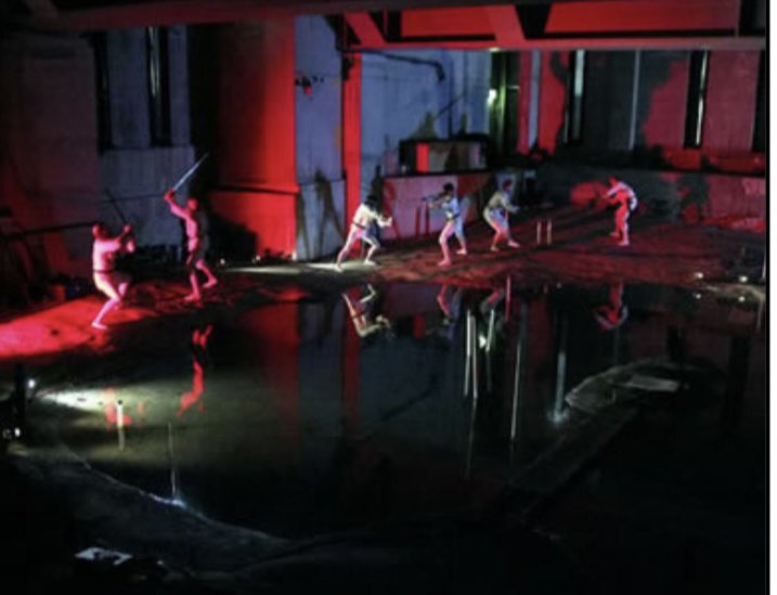 Happy 460th birthday William Shakespeare! 😘🎂🎭 Blast from my past: performing Joan La Pucelle in Henry VI Part 1 at the archaeological site of the 1587 Rose Playhouse on Bankside, London. Photos <a href="/robertpiwko/">Robert Piwko Productions</a> photography. 
©️ RobertPiwko.com