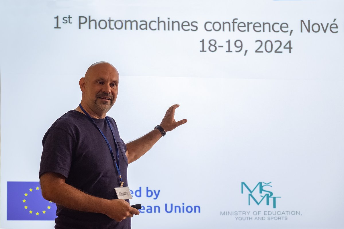 AlgatechTrebon's tweet image. 18. a 19. dubna 2024 se v Nových Hradech konala úvodní vědecká konference projektu OP JAK - Photomachines. Hlavní řešitelé jednotlivých vědeckých úkolů představili cíle svých pracovních balíčků, metody, které chtějí použít i očekávané výsledky. Více na alga.cz/p-events.html