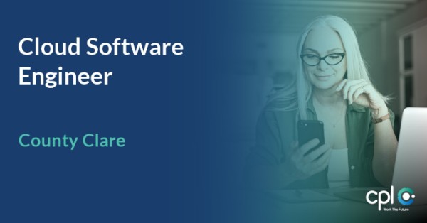 Apply now! Cloud Software Engineer - #CountyClare. tinyurl.com/2xtwfuuw