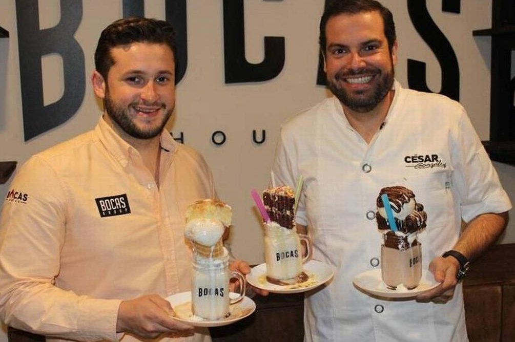 En 2014 Levin conoce al Chef César González (ex socio). En 2015 funda Bocas Group que sumó 9 restaurantes: Bocas Grill y Bocas House, con 5 y 3 sedes respectivamente, mezcla de comida venezolana/peruana, y Francisca, el primer restaurante al carbón del grupo.