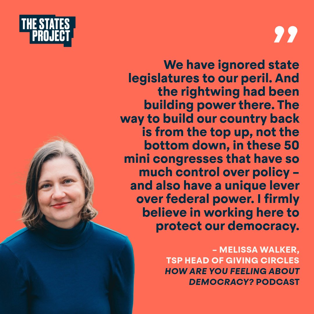 As our own @MelissaCWalker shared on @LOLGOP’s latest podcast episode, defending our democracy starts in state legislatures — and that’s where you have the power to make a difference. Listen to the full episode: sites.libsyn.com/513883/heres-w…