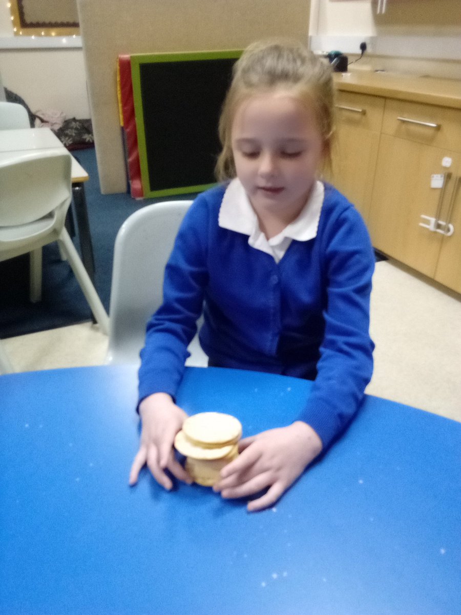 Lilliestop's tweet photo. Lilies enjoyed their sensory food play this afternoon building cheese and cracker towers. It was lots of fun knocking them down! @Topcliffeschool @MrsB_OTchampion https://t.co/avDma6iUg2