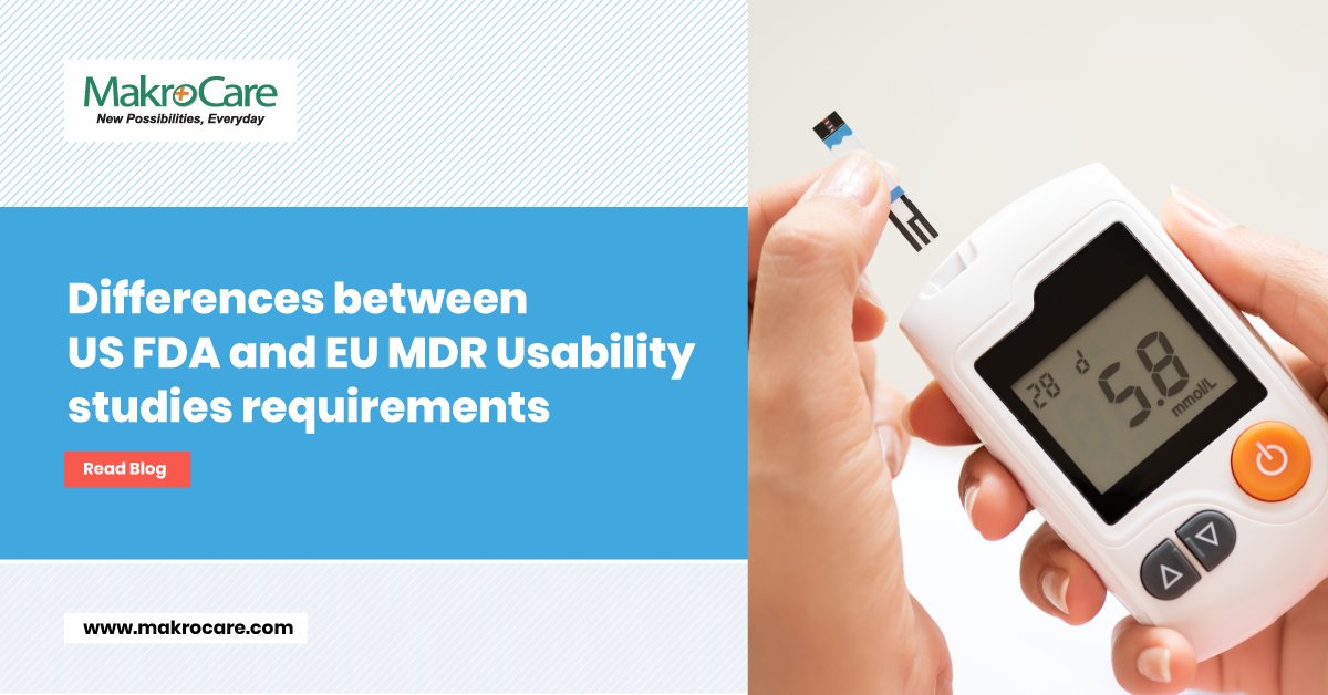 Differences between US FDA and EU MDR Usability studies requirements

Understand the divergent demands of FDA and EU MDR for medical device usability testing.

Read more: makrocare.com/differences-be…

#FDA #EUMDR #MedicalDevice #UsabilityTesting #HumanFactors #IEC62366 #Healthcare