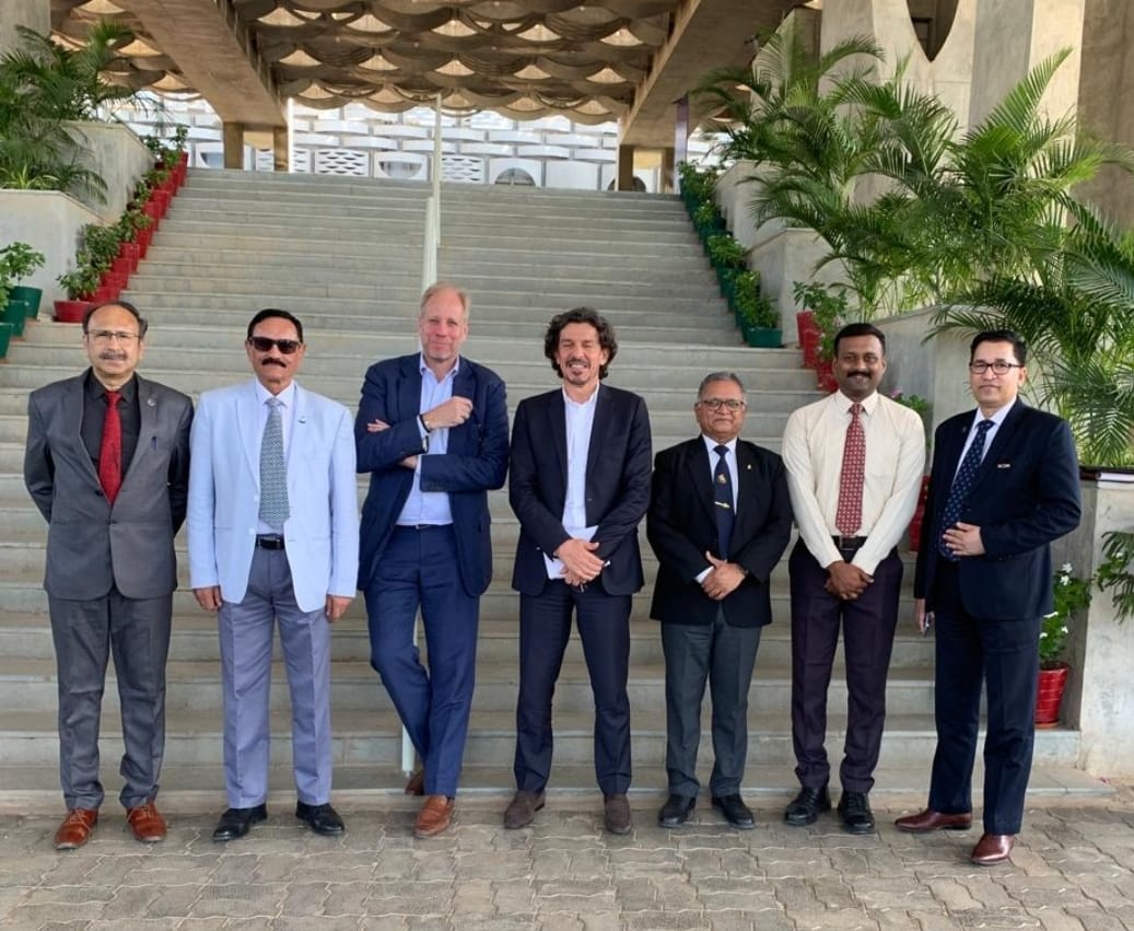 Chopsyturvey's tweet photo. Friends of India. Team #Starburst to help accelerate Indian startups, especially in Defence and aerospace Atmanirbharta. @fchopard71 @pvjensen @vijayakoumar https://t.co/EdMuRjhnYP