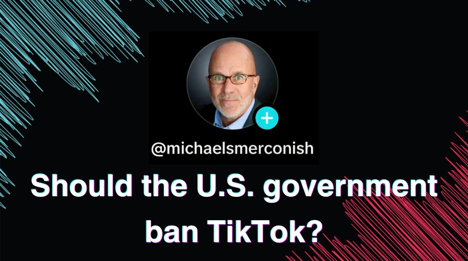 Michael has a #TikTok account; what's his stance on the #government #banning the #socialmedia app? Listen to his thoughts 💭➡️ loom.ly/u9-VfAE Then let us know what you think by voting on todays poll! 🗳️➡️ loom.ly/6Y9cBds