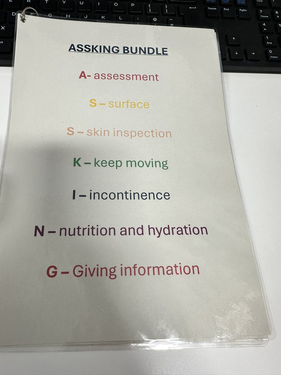 HCU_SCO's tweet photo. Created an aSSKINg bundle QRG for staff to refer to. Increasing knowledge of skin inspections, pressure area care and overall reducing harm #harmfreecare #assking #pressureareacare @SalfordCO_NHS https://t.co/FbI2gJNlO2