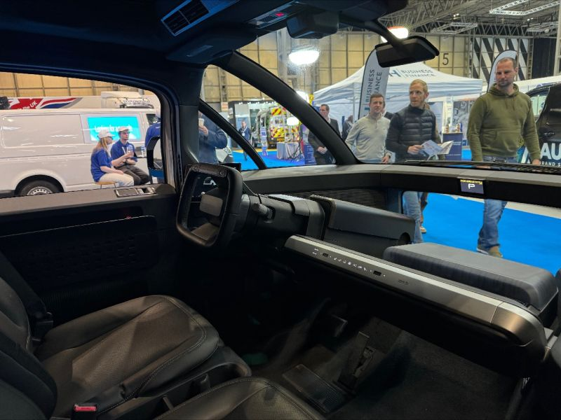 TheCVShow's tweet photo. Meet @Canoo and its funky range of EVs! With a host of vehicles set to hit UK roads next year, these thoroughly modern machines wouldn’t look out of place on a sci-fi film set!
#canoo #ev #CVshow https://t.co/7BJrYyu0Fb