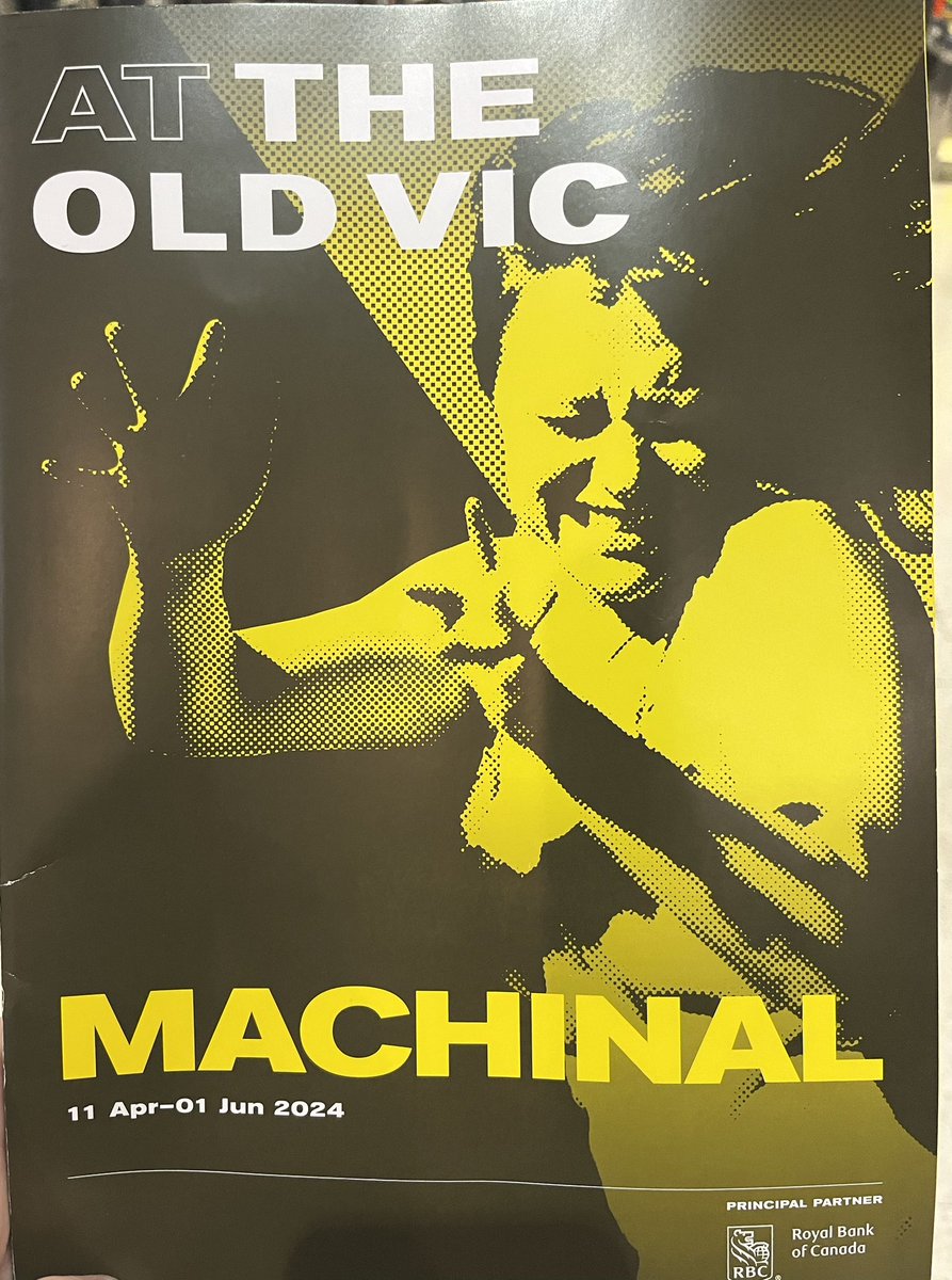 Saw this last night. It’s rare you see theatre like this.Incredible.Lead by the unbelievably Brilliant Rosie Sheehy.She’s unstoppable at the moment.A very rare talent. Great Direction. Great Design.Great Cast.If you don’t see this,U will regret it. @oldvictheatre #Machinal