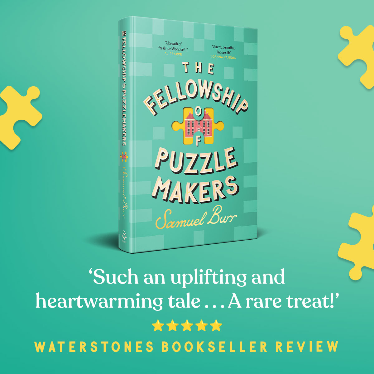 Tonight I'm at @WaterstonesPicc, speaking alongside some of my writing buddies: @NovelistJessica, @Kristen_Perrin and @thebobpalmer. I feel so lucky to get the chance to kick off my tour at @Waterstones. Every time one of their booksellers drops a review my heart bursts!💫🧩💫