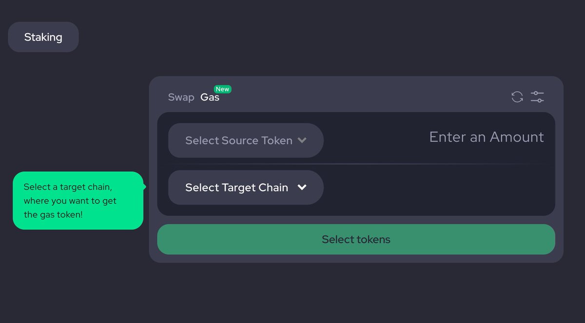 Introducing the Gas Station feature on Rubic! Now easily earn native tokens for Gas Fees. Here's how: 1️⃣ Visit app.rubic.exchange 2️⃣ Choose a target chain, where you want to get the gas token 3️⃣ Select a source chain & token you want to swap! 4️⃣ Get Gas at the best rates!