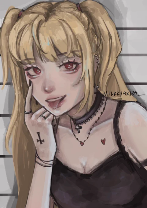 live laugh misa amane #DeathNote #artph 