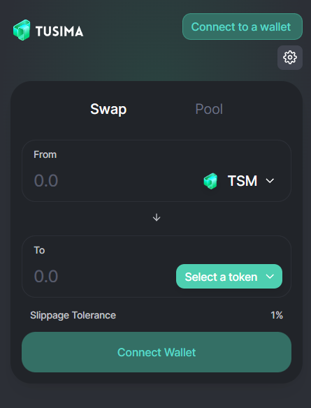 $TSM of the $TRIAS ecosystem is busy developing a DEX to swap your tokens on the $TSM mainnet and provide liquidity in liquidity pools. @TusimaNetwork & @triaslab keep building. Mainnet planned for mid-May. DYOR. NFA.