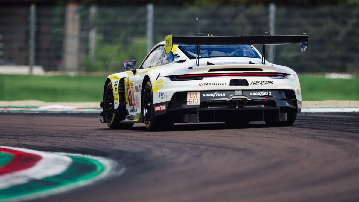 #WEC - In the LMGT3 category, #MantheyPureRxcing followed up their class win at the @FIAWEC season opener with another podium result: Alex Malykhin, Joel Sturm and @klausbachler finished third @AutodromoImola

#PorscheCustomerRacing @manthey_racing