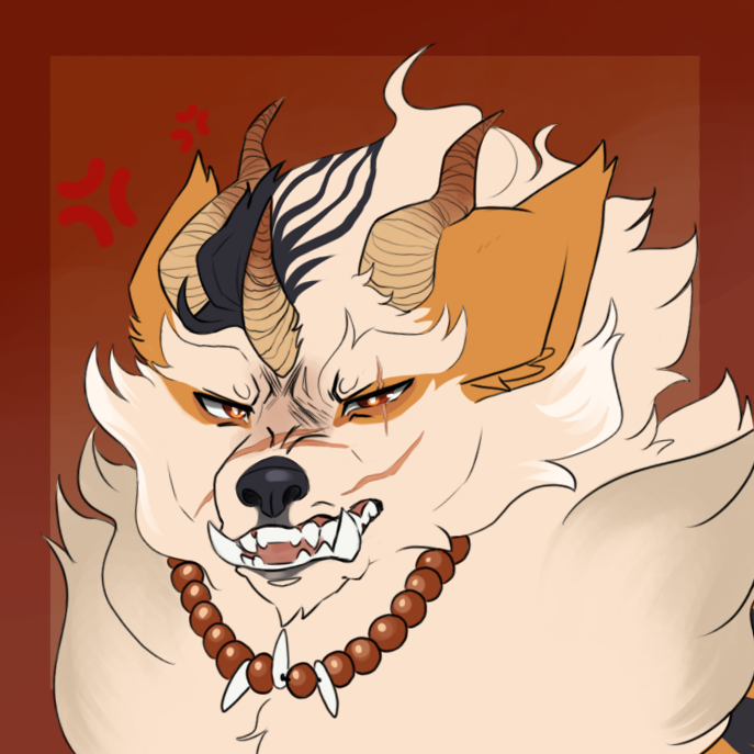 FloofAngel's tweet photo. emotes com for @NixnJix of her Arcanine, Roshi https://t.co/Q1k9ilv5ZA
