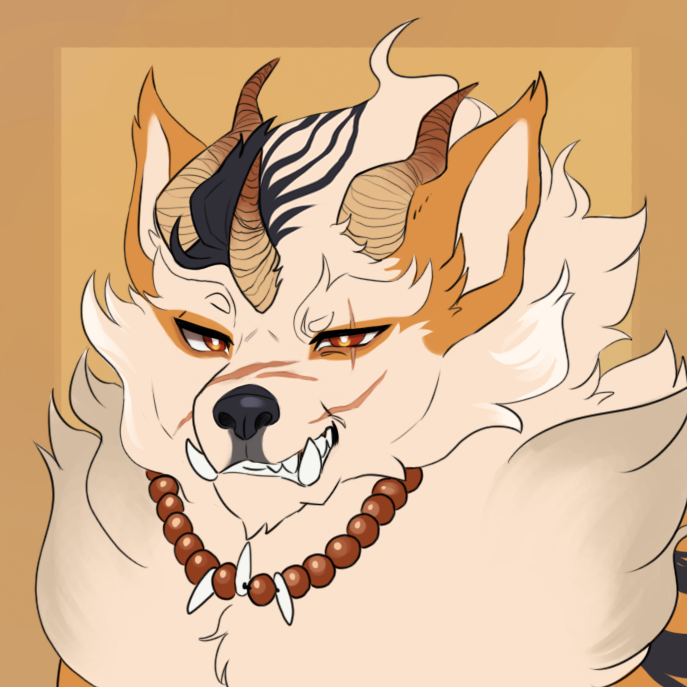 FloofAngel's tweet photo. emotes com for @NixnJix of her Arcanine, Roshi https://t.co/Q1k9ilv5ZA