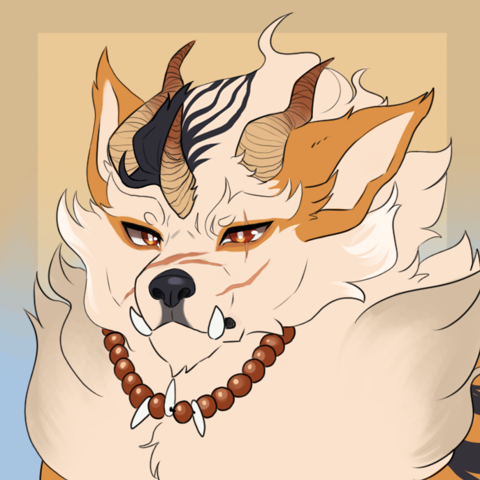 FloofAngel's tweet photo. emotes com for @NixnJix of her Arcanine, Roshi https://t.co/Q1k9ilv5ZA