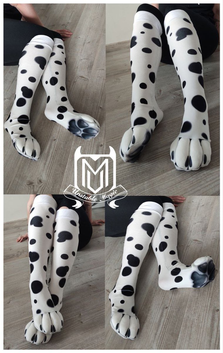 Sale !!
There are  2 pairs dalmatian.
70$
 + shipping 20$ 
Please, if you want to buy a product, write in the comments “I want!”
#furry #furryart #furrypaws #paws #paw #pawsome #sewing #sewingproject #sewingprojects  #kigurumi  #antrhopomorphic #pawsocks