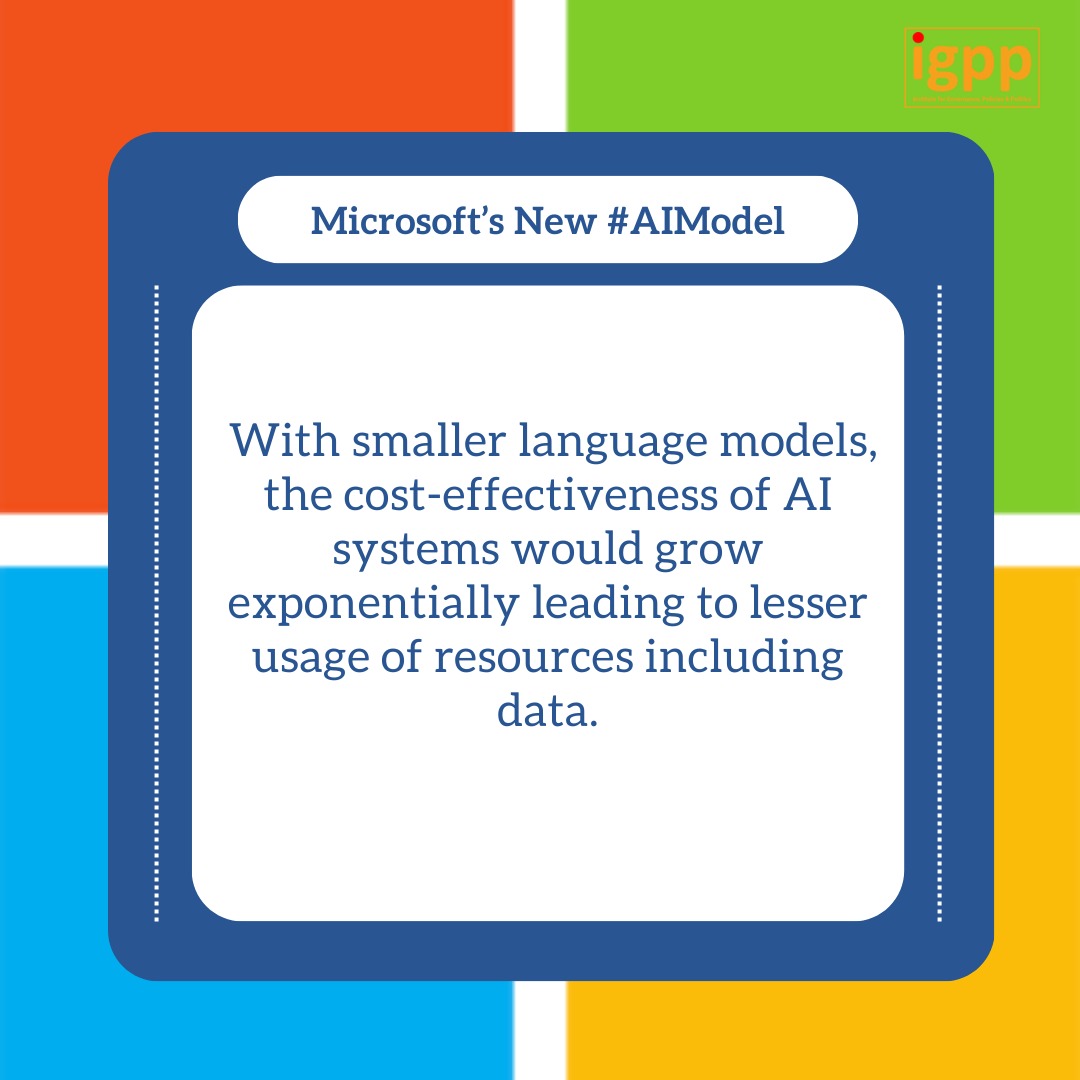 IGPPVMF's tweet photo. #Microsoft's new efficient #AIModel in town?
.
.
Read below to find out!

#Microsoft #AI #AIModel #Phi3mini https://t.co/ojyA8wxr5G