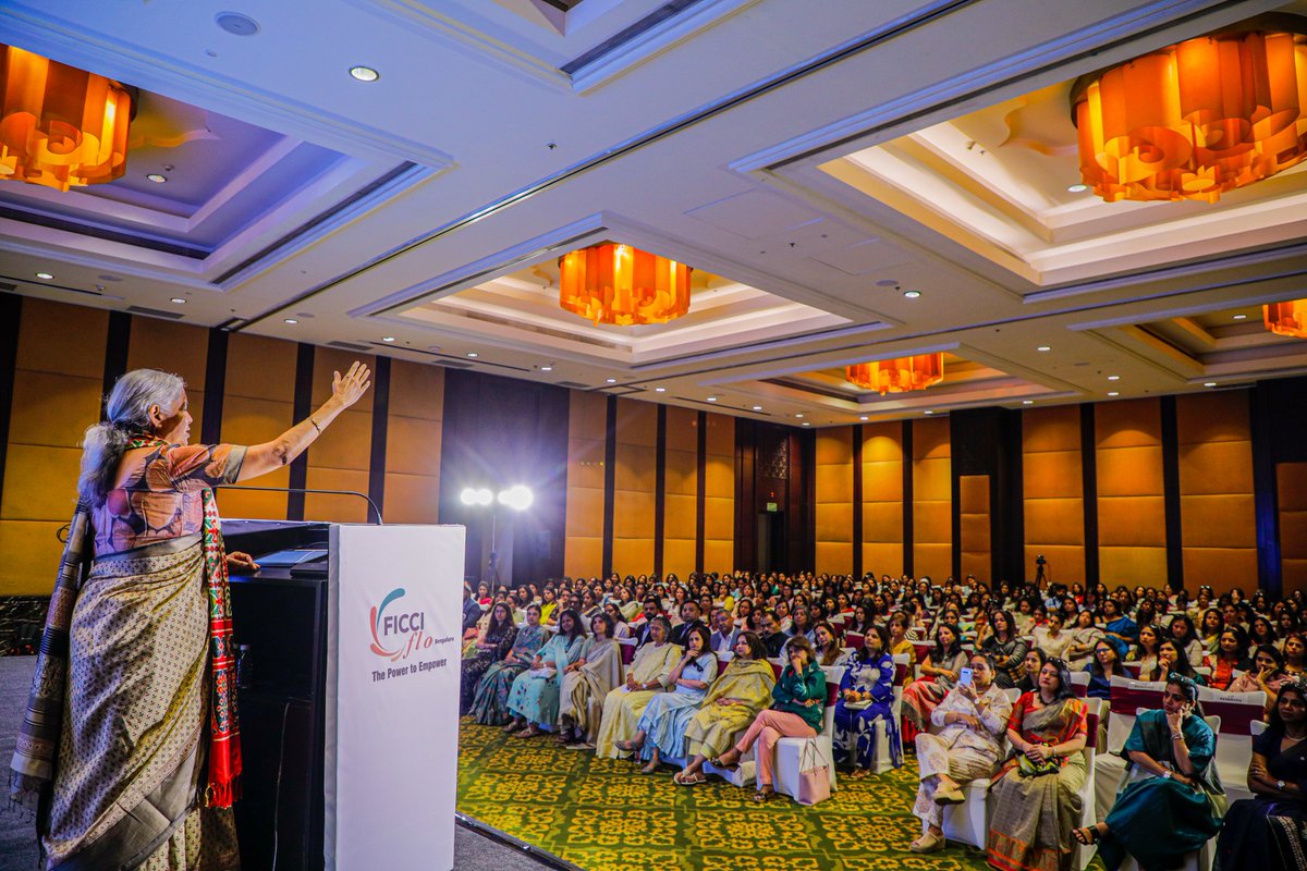 lathamurthy's tweet photo. On 23/04/2024, we organised an interactive session with Honourable Union Minister of Finance and Union Minister of Corporate Affairs Smt Nirmala Sitaraman ji and FICCI FLO, Bengaluru as part of Vishesh Sampark Abhiyan. About 400 women entrepreneurs participated in the event. https://t.co/UgENGrENjP