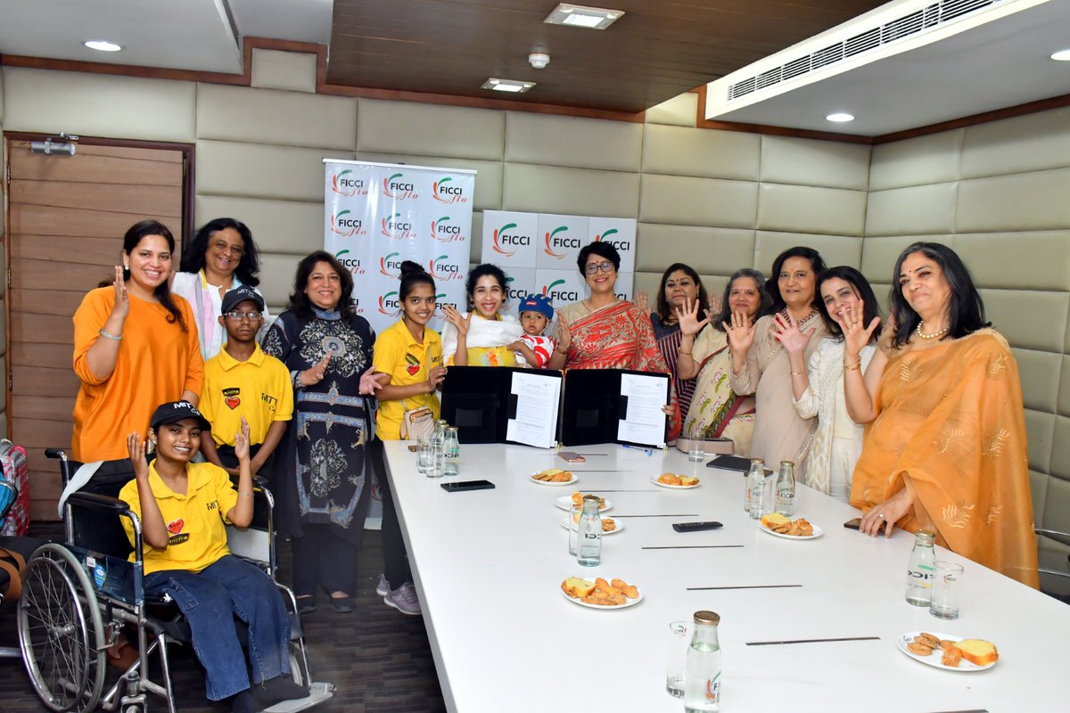Renewing our pan-India commitment to livelihoods, we've extended our #MoU with Mitti Social Initiative Foundation (MSIF) to support their chain of 'Mitti Cafes', inspirationally run by specially-abled staff across #Delhi, #Mumbai & #Amritsar! #FICCIFLO #FLO #Empowerment