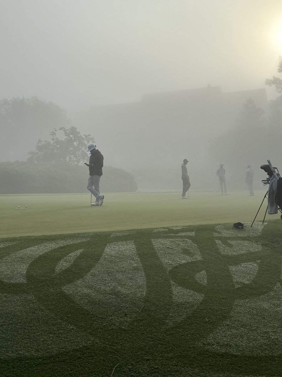 We will have at least a 30 minute delay this morning due to fog. The Paladins are ready for the final round of the SoCon Championship!