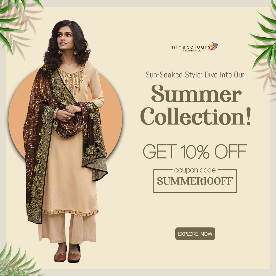 Enjoy up to 10% off using code SUMMER10OFF. Don't miss out on these hot deals! 🔥
ninecolours.com/category/summe…
 #summerstyle #fashion #westernwear #westerndress #summerwear #ninecolours #offers #ethnicwear