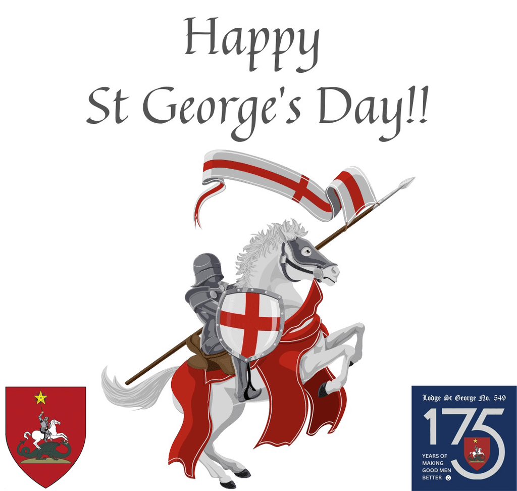 Happy St George's Day! 🏴󠁧󠁢󠁥󠁮󠁧󠁿⚔️🐉

#Freemasons #StGeorgesDay2024
