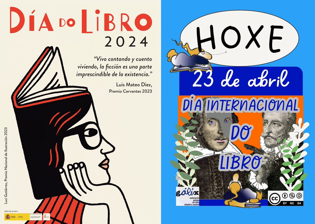 Celebra o Día do Libro e os Dereitos de Autoría! galix.org/2024/04/dia-mu… @UNESCO_es #23deabril #Díadolibroedereitosdeautoría #gálix #ibbygalicia
