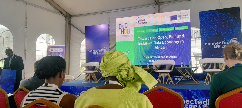 Day 2 :
I am representing @KICTANet at the #ConnectAfricaSummit2024. Ongoing discussions on data governance in Africa. Being hosted by   @D4DHub_EU 

^NM