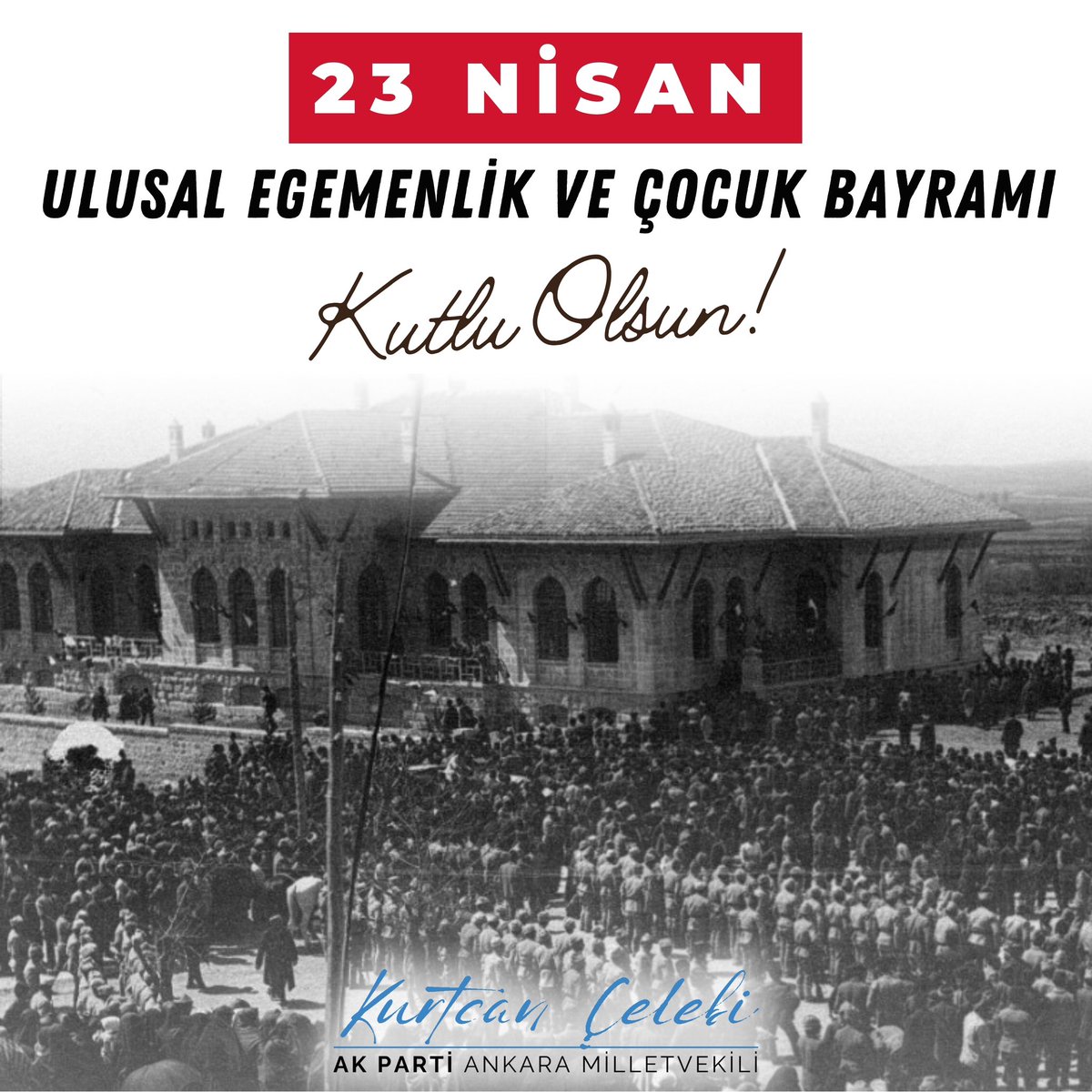 Türkiye Büyük Millet Meclisi’mizin 104. kuruluş yıl dönümünü, çok değerli evlatlarımızın #23Nisan Ulusal Egemenlik ve Çocuk Bayramı’nı en samimi duygularımla kutlarım. Büyük Millet Meclisimizin ilk Başkanı Gazi Mustafa Kemal Atatürk başta olmak üzere ülkemizin bugünlere…
